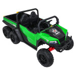 Elektrické autíčko Farmer Truck X-POWER - dvojmiestne, zelené